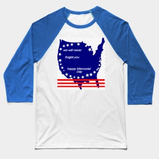 happy memorial day Baseball T-Shirt